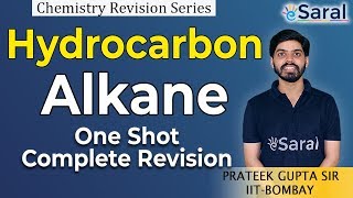 Hydrocarbon Alkanes  Organic Chemistry  Quick Revision  Class 11 JEE amp NEET  Prateek Sir [upl. by Notxap325]