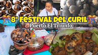 🔴FESTIVAL DEL CURIL PUERTO EL TRIUNFO USULUTAN EL SALVADOR [upl. by Kavanaugh]