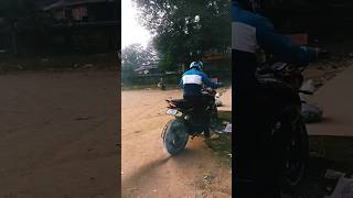 NS 125 burnout burnout automobile bajajpulsarns125newmodel2021 rider [upl. by Dorsey]