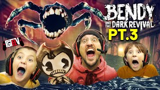 Ink Spider Mommy Boss Glitching Bendy and the Dark Revival Chapter 3 Full Gameplay [upl. by Shannon]