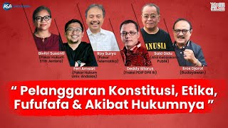 PAKAR BONGKAR CARA MAKZULKAN GIBRAN DAN ADILI JOKOWI DAN CAWE  CAWE PARTAI COKLAT DI PILKADA [upl. by Dasie]