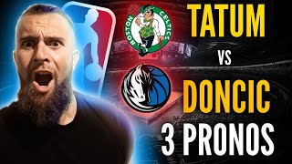 PRONOSTIC NBA  mes pronos pour la finale NBA Boston Celtics  Dallas Mavericks [upl. by Kreg]