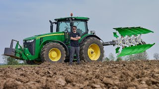 ARATURA CON IL JOHN DEERE 8R DOPO 10 ANNI  TractorVlog 69 [upl. by Helfand]