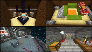 Minecraft 120  All Secret Rooms In Structures [upl. by Airres]