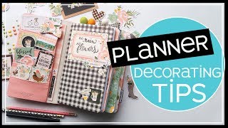 Planner Decoration Tips  Decorating Made Easy [upl. by Eiramyma]