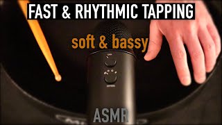 ASMR Fast amp Rhythmic Tapping  Soft amp Bassy  No Talking [upl. by Kimmy871]