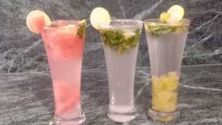 SPRITE से बनाये गर्मियों की 3 मजेदार ड्रिंक्सHOW TO MAKE MOJITOVIRJIN MOJITOMOCKTAILSUMMER DRINK [upl. by Riggs]