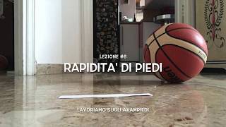 PERSONAL COACHING  MIGLIORA IL TUO BASKET  Lezione6 Rapidità di piedi [upl. by Deidre968]