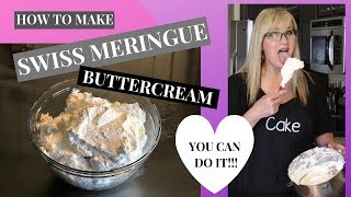 How to make AMAZING Swiss Meringue Buttercream l Recipe [upl. by Nnek]