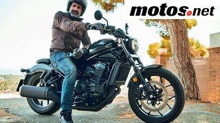 HONDA Rebel 1100 2021  Prueba  Test  Review  motosnet [upl. by Neelyahs]