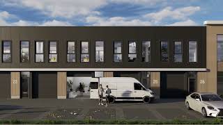 Businesspark Boxtel 25 nieuwbouw bedrijfsunits [upl. by Wurster]