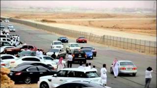 Mustang GT 50 VS Camaro SS in ksa [upl. by Casilde]