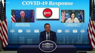 White House COVID19 Response Team gives briefing [upl. by Sitnik]