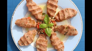 LEBANESE FRAKEH  RAW KIBBEH WITH BURGUL [upl. by Malia]