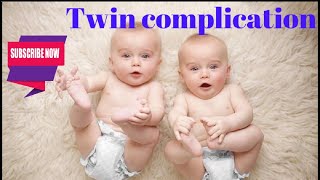 Monochorionic diamniotic twins complication  identical twins [upl. by Lejeune218]