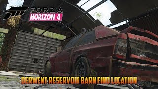 Derwent Reservoir Barn Find Location Forza Horizon 4 [upl. by Yor]