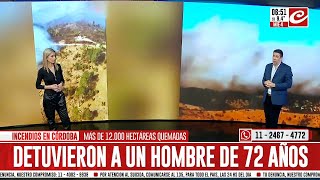 Incedios forestales en Córdoba ya son más de 12 mil las hectáreas arrasadas por el fuego [upl. by Aran503]