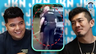 Random Viral Video of a Cop Getting a Booty Call Kicks Up a Ton of Dirt [upl. by Eugenius]