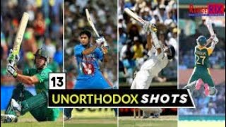 Top 13 Unorthodox cricket Shots  top Unorthodox Shots  range rix [upl. by Valiant]