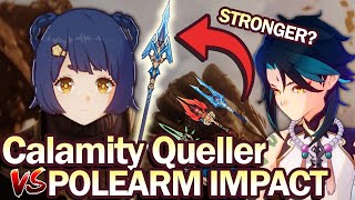 R1 CALAMITY QUELLER vs PJWS Homa The Catch w Xiao amp Xiangling Test Comparison  Genshin 24 [upl. by Nyrual907]