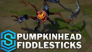 Pumpkinhead Fiddlesticks 2020 Skin Spotlight  League of Legends [upl. by Izogn378]