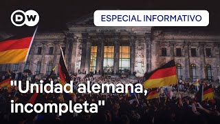 Alemania conmemora reunificación con ánimos crispados y pesimismo [upl. by Notsnhoj979]