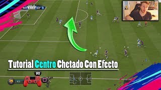 COMO CENTRAR EN FIFA19  Tutorial Centros Chetados Rasos  Truco ESPECIAL [upl. by Alleda]