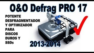 OampO Defrag Profesional 17 Potente Desfragmentador y Optimizador de Discos [upl. by Akinod]