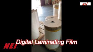 Fashional Printable Digital Laminating Film High Efficiency Excellent Performance [upl. by Krahling]