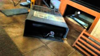 Removing propane furnace RV heater [upl. by Wickham]