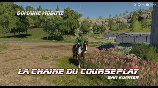 Courseplay FS19 Mon Domaine [upl. by Natalina]