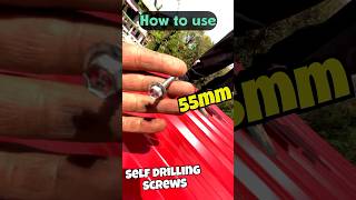 How to use self drilling screwshow do self tapping screws work [upl. by Asi561]