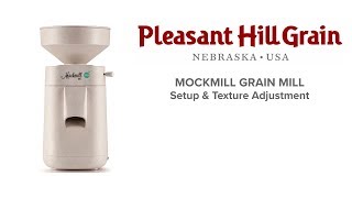 Mockmill Setup and Texture Adjustment [upl. by Htelimay]