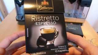 Lidl Bellarom Kaffeekapseln im Test  kompatibel mit NespressoMaschinen [upl. by Qooraf]