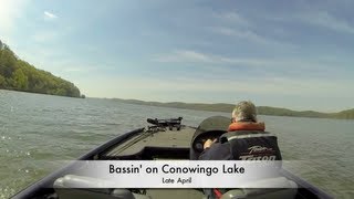 Early Season Bass Fishing on Conowingo Lake  Susquehana River [upl. by Gnilrac]