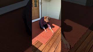 Installing Outdoor Tile Over Wood Deck [upl. by Esinyt657]