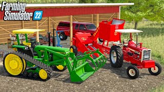 I BOUGHT OLD ABANDON FARMING EQUIPMENT  WILL IT RUN SURVIVAL FARMING [upl. by Pinette]