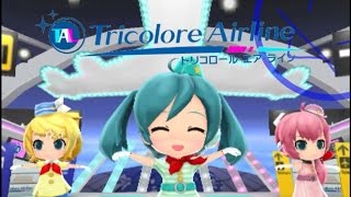 Tricolore Airline  SUB ESP  « Hatsune Miku Project MIRAI » [upl. by Ellednahs]