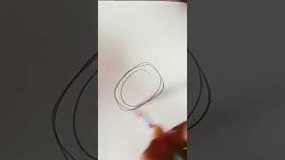 How normal people draw a circle vs how Artist draw a circle😆art artist shorts [upl. by Neelhtak]