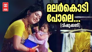 Malarkodipole  Vishukani  Sreekumaran Thampi  Salil Chowdury  S Janaki  Evergreen Old Songs [upl. by Llenrahs]