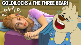 GOLDILOCKS amp 3 BEARS English Fairy Tales amp Kids Stories [upl. by Anyad]