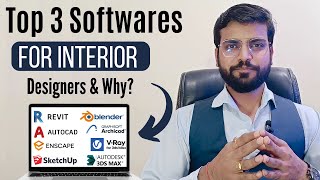 Most Useful Softwares in Interior Designing  Top 3 Softwares [upl. by Eldredge]