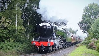 Flying Scotsman On The Severn Valley Railway  Pacific Power 2016 [upl. by Rosa]