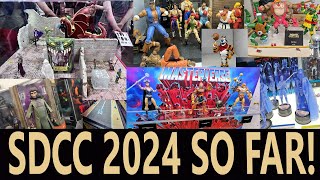 SDCC 2024 SO FAR WITH GI JOE THUNDERCATS SILVERHAWKS STREET FIGHTER SHARKS STAR WARS PEE WEE [upl. by Jollenta]