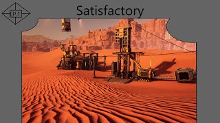 Satisfactory 10 lets play Episode 1 Dune Desert Start [upl. by Branch]