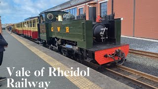 The Vale of Rheidol Railway 24324 w Hayden [upl. by Adian396]