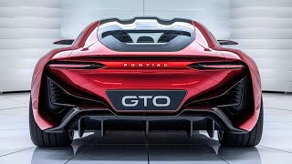 The AllNew 2025 Pontiac GTO is Here – The King of Muscle Cars Just Got Better [upl. by Remot31]