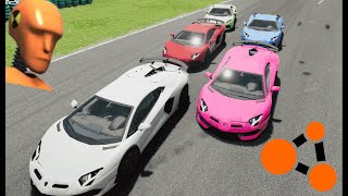 Realistic Crashes 1 4K 60FPS  Captainbeamng  BeamNGDrive [upl. by Alcus]