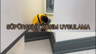 PARKE SÜPÜRGELİK KESİMİ NASIL YAPILIR SÜPÜRGELİK UYGULAMA AYRINTILI [upl. by Apple]