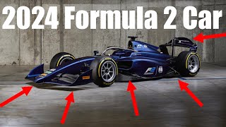 2024 Formula 2 Car  CLOSER LOOK [upl. by Nasar]